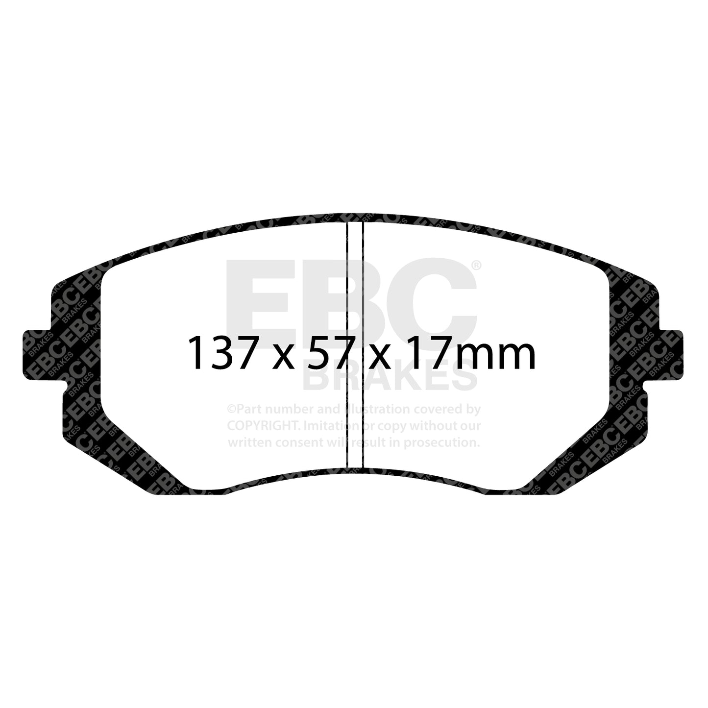 EBC Front RP-X Full Race Brake Pads Toyota GR86 - 2022-2024