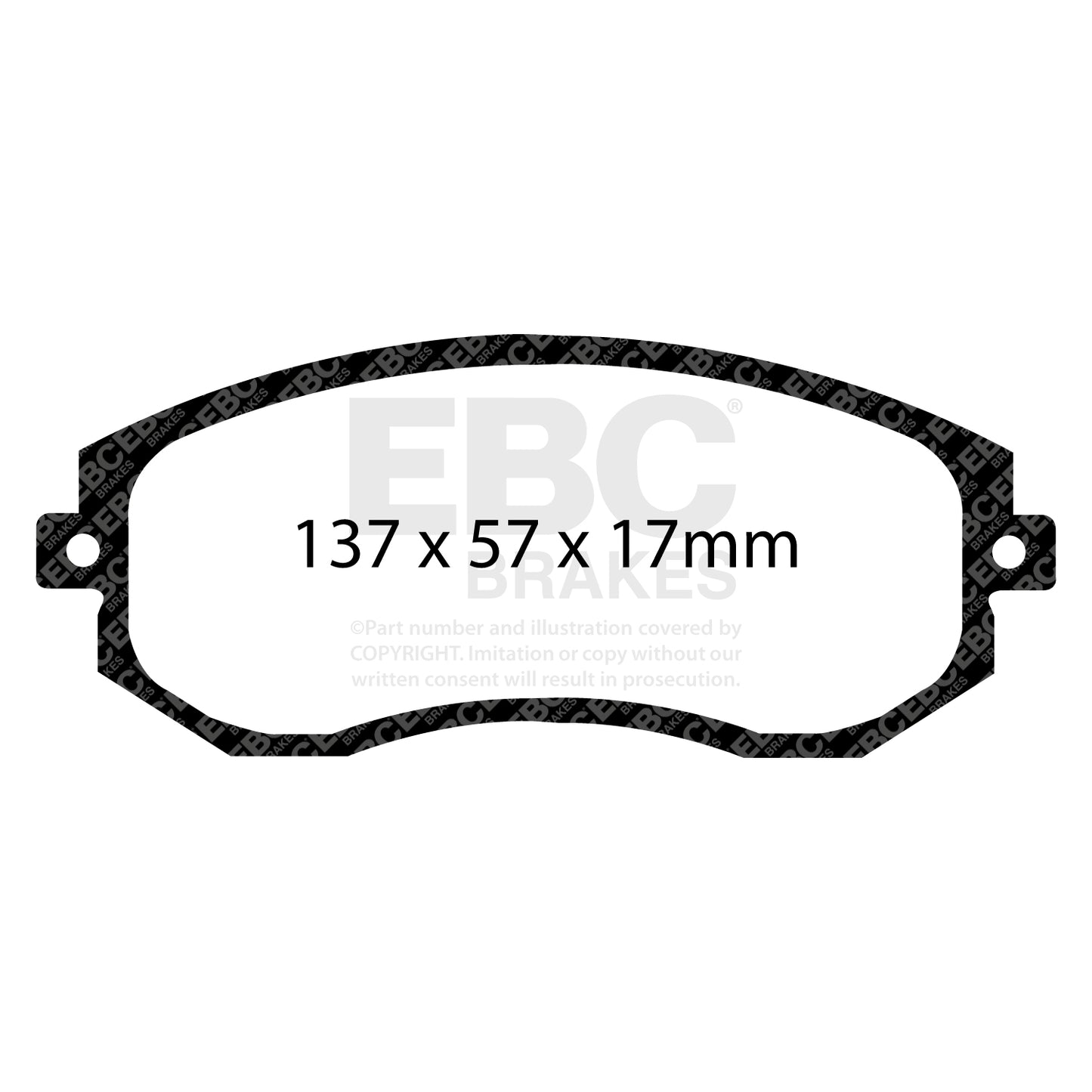 EBC Front Ultimax Brake Pads Toyota GR86 - 2022-2024