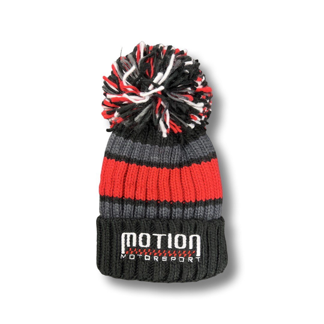 Motion Motorsport Black Beanie Hat
