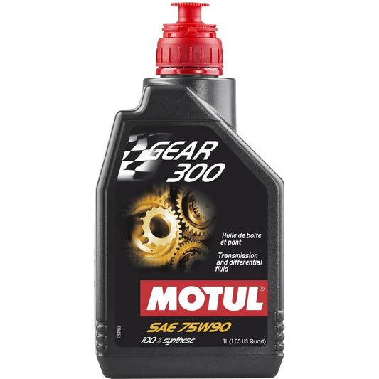 Motul Gear 300 Synthetic Gear Oil 75W-90 1 Litre