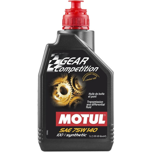 Motul Gear Competition Synthetic Gear Oil 75W-140 1 Litre