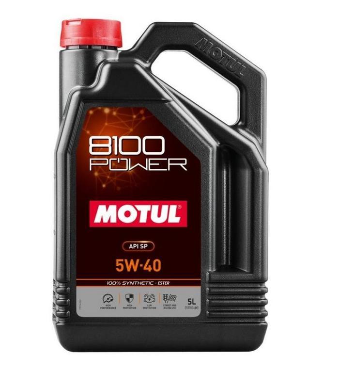Motul 8100 Power Engine Oil 5W-40 Ester