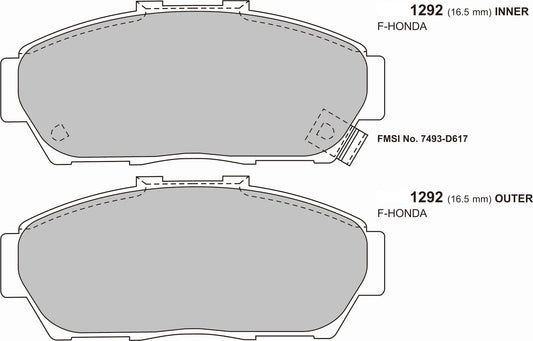 PBS Honda Integra DC2, this is the early JDM version 1996 with smaller front discs  264m    1292