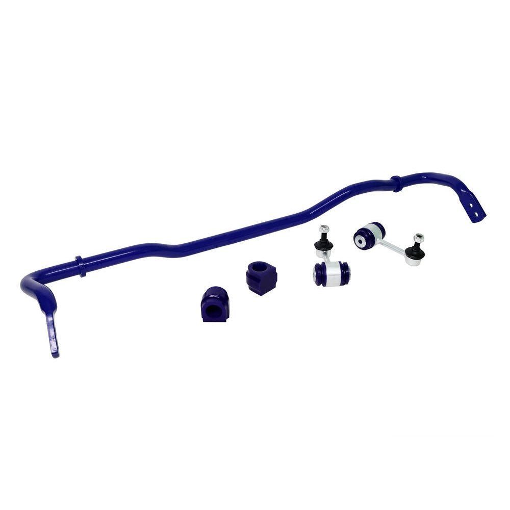 SuperPro Rear Axle Sway Bar - 24mm 2 Point Adjustable - Volkswagen Golf R MK8 - RC0126RZ-24