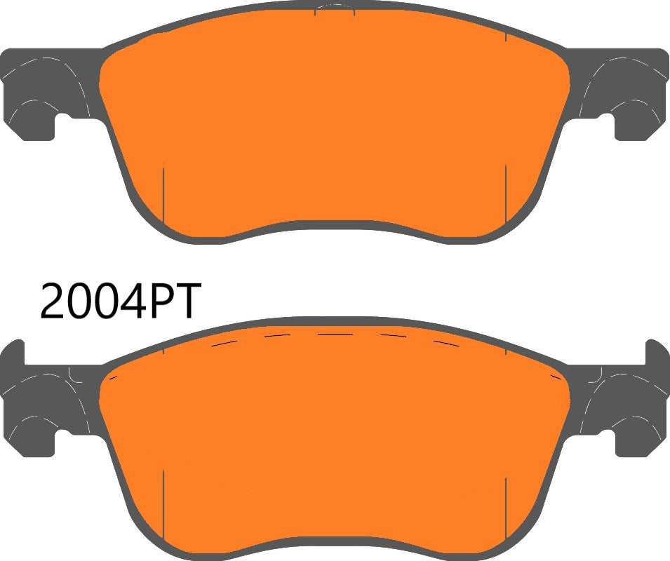 PBS FIESTA Mk 8 1.5 ST ECOBOOST Front Performance Brake Pads 2004