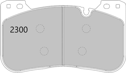 PBS BMW G82 M4 Front Performance Brake Pads 2300 only for 395mm disc cars