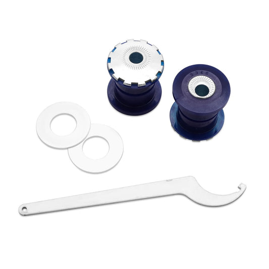 SuperPro Front Axle Control Arm Lower - Inner Front Bushing Kit-Double Offset - Volkswagen Golf GTI MK6 - SPF5475K