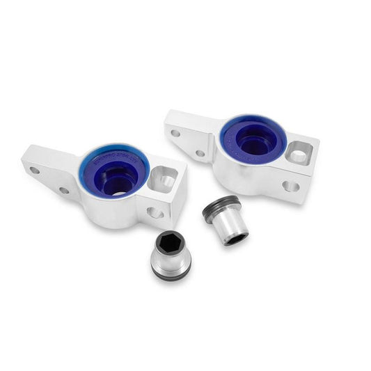 SuperPro Front Axle Control Arm Lower - Inner Rear Bushing Kit-Double Offset - Volkswagen Golf GTI MK6 - ALOY3273-80K