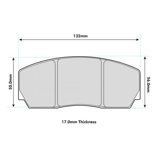 PBS BRSCC TT CUP  Front brake pads Audi TT cup 8223