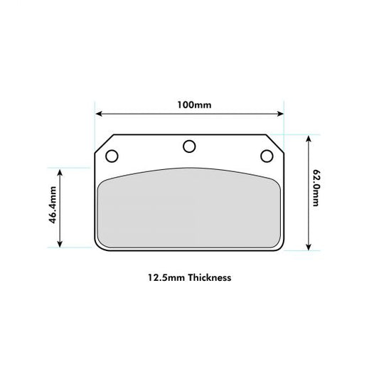PBS Willwood  Pads To Fit Wilwood Dynalite Centre  Pin Calipers 8286PR