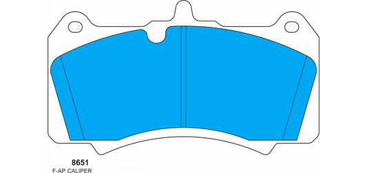 PBS PBS 8651 - AP Radi-cal caliper CP8520 / CP8521 / CP8522 and Radi-CAL 2 caliper CP9560,  CP9561 & CP9562 CP7555D70