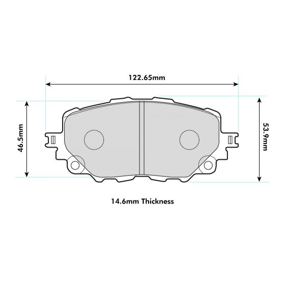PBS MX5 MK4 Front ProRace Pads 2015>now  8745PR