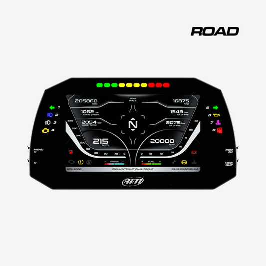 AIM MXG 1.3 Strada 7" NON Logging Digital Dash Display