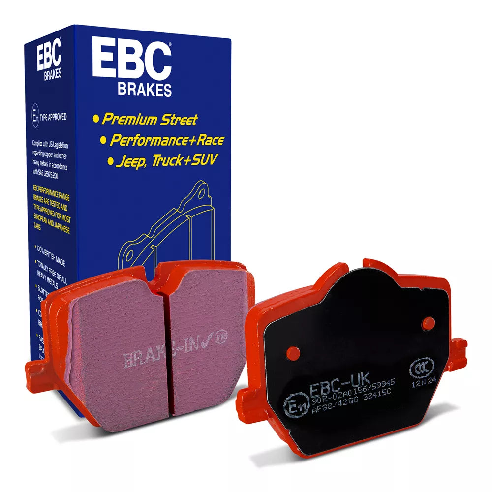 EBC Rear Redstuff Brake Pads Toyota GR Supra  - 2019-2022