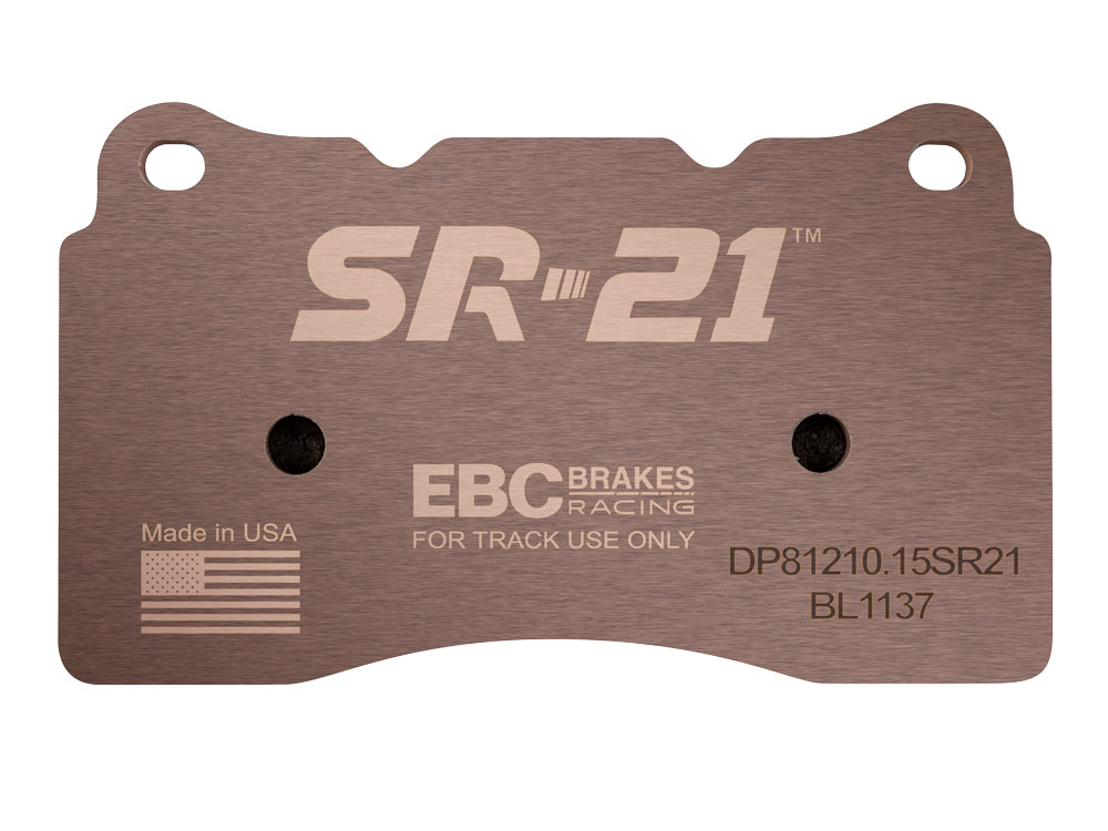 EBC Front Sintered SR21 Brake Pads Honda Civic FK2 Type-R - 2015-2017