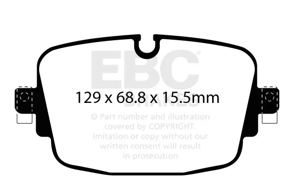 EBC Rear RP-1 Full Race Brake Pads Audi RS6 C8 - 2023-