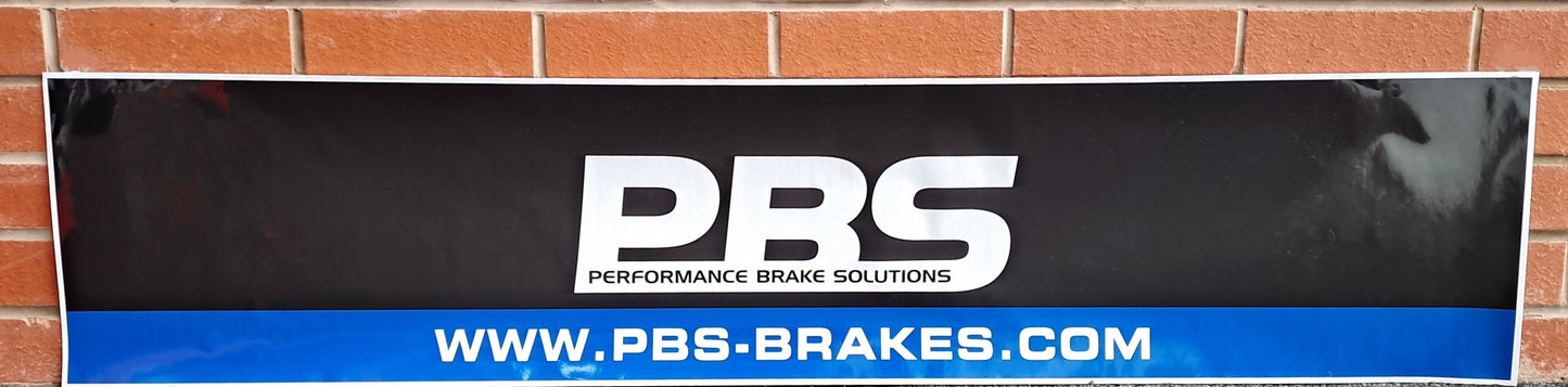 PBS PBS Official Windscreen Banner Sunstrip £25.00