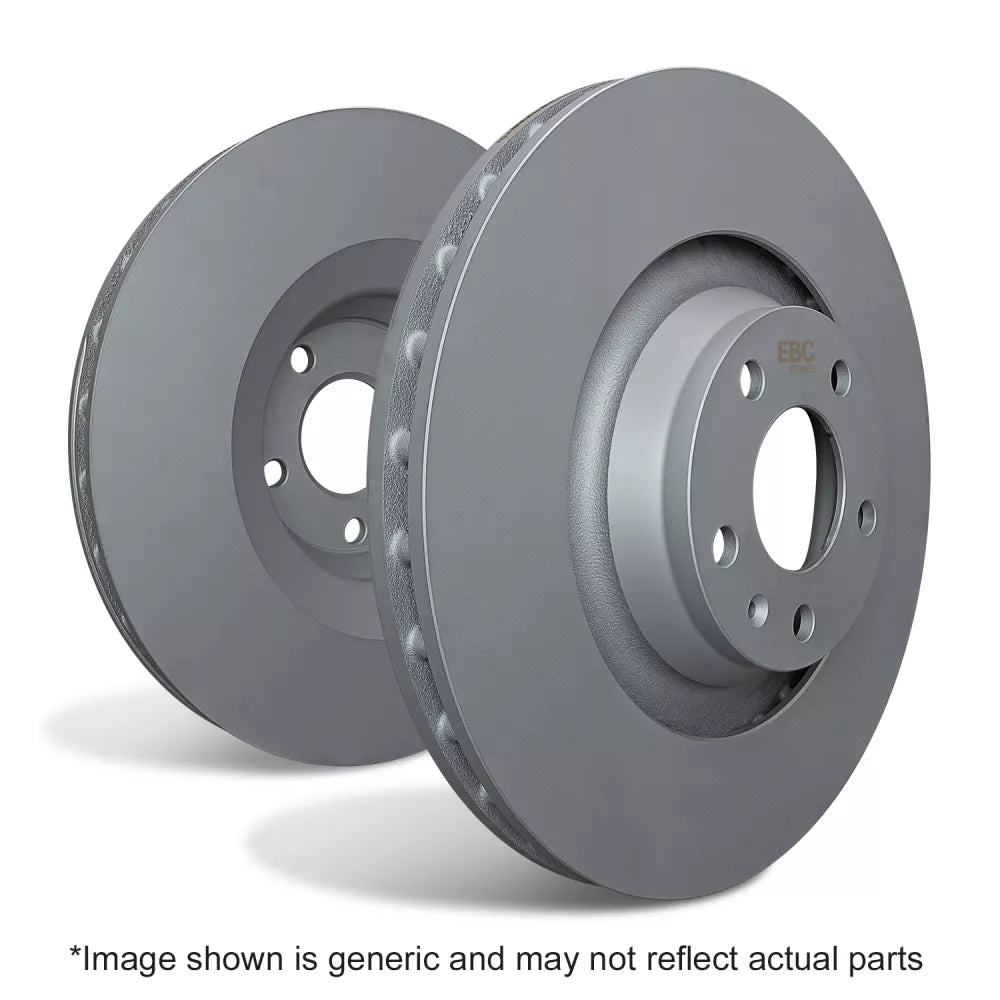 EBC Rear OE Replacement Discs Volkswagen Golf R Mk8 - 2022-