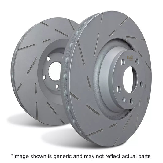 EBC Front Ultimax Grooved USR Discs Audi TTS Quattro 8S - 2014-2020