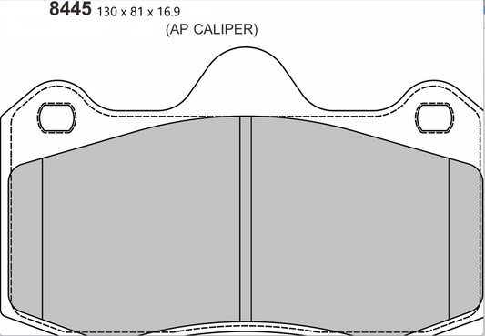 PBS MCLAREN 570/ 650/ MP4 Performance Brake Pads 8445