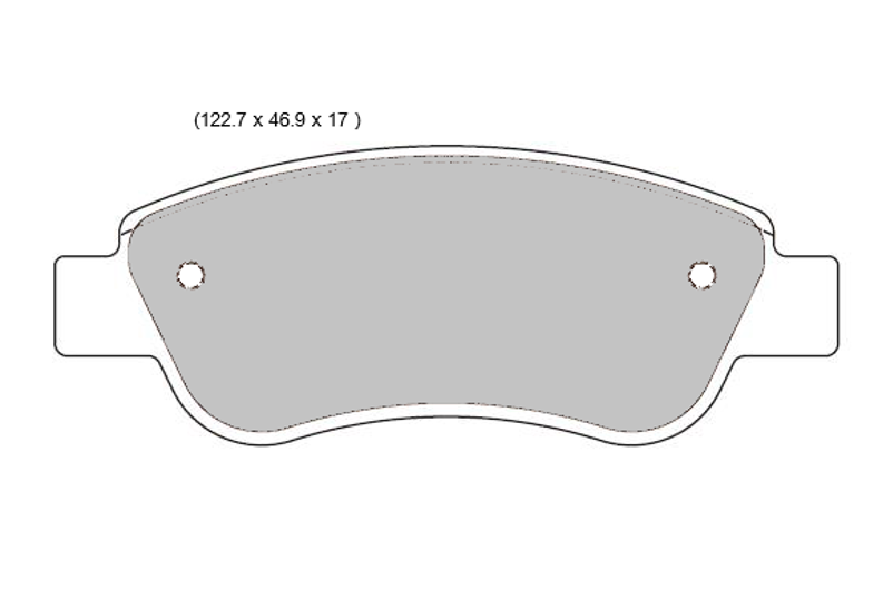 PBS Peugeot 107 / 108 Front Performance Brake Pads 8419