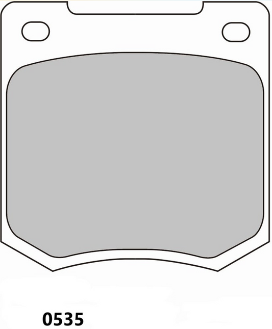 PBS Leon Cupra Gen 2  TCR Rear Performance Brake Pads 0535