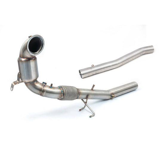 VW Golf R (Mk8) 2.0 TSI (21>) Front Downpipe Sports Cat / De-Cat