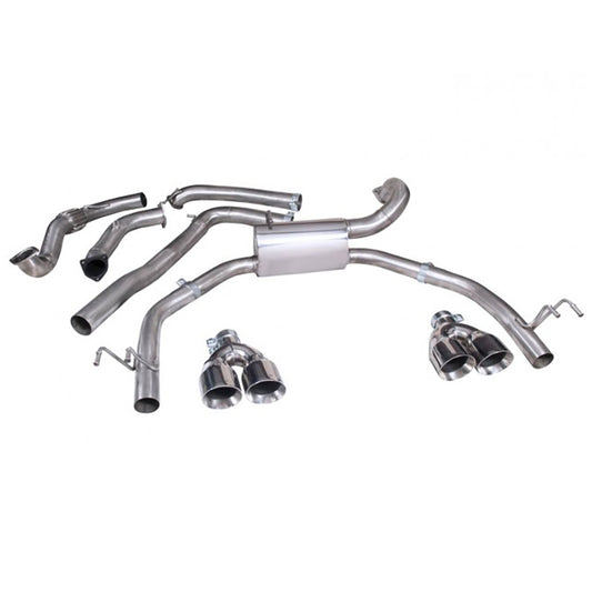 Cobra Catback Exhaust System Honda Civic Type R FK2 15-17