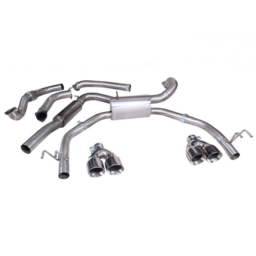 Cobra Catback Exhaust System Honda Civic Type R FK2 15-17