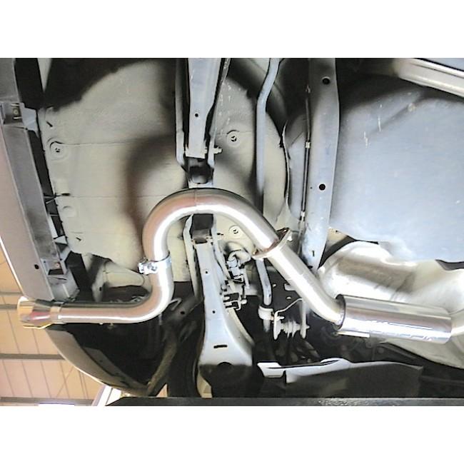 Audi A3 (8P) 2.0 TDI 2WD (2008-12) (3 Door) Single Tip Cat Back Performance Exhaust