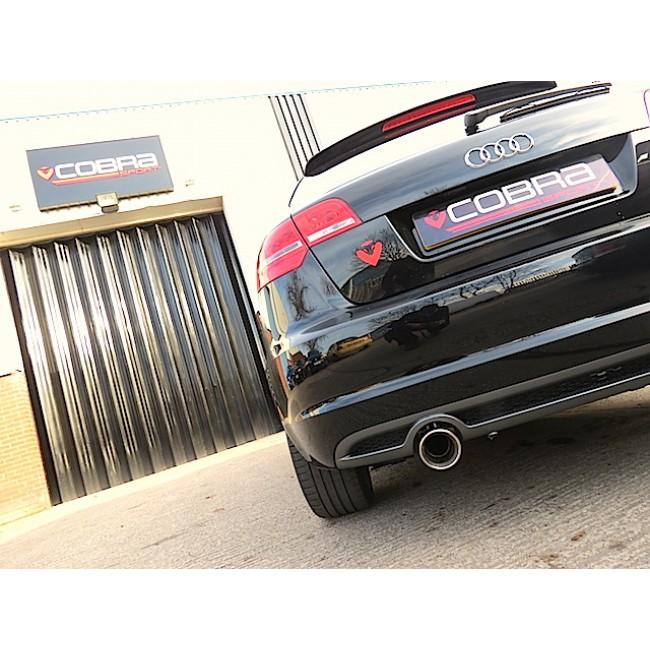 Audi A3 (8P) 2.0 TDI 2WD (2008-12) (3 Door) Single Tip Cat Back Performance Exhaust