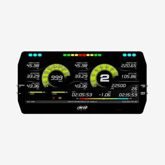 AIM MXT 1.3 10" Digital Data Logger Dash Display